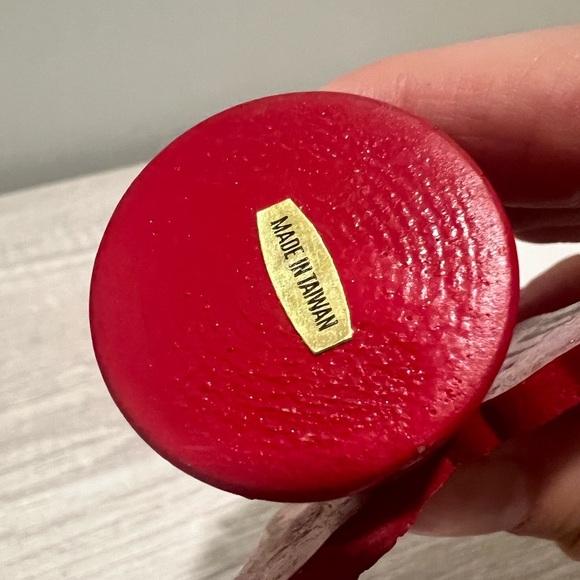 Hand painted Wooden Angel Ornament - Picture 3 of 3